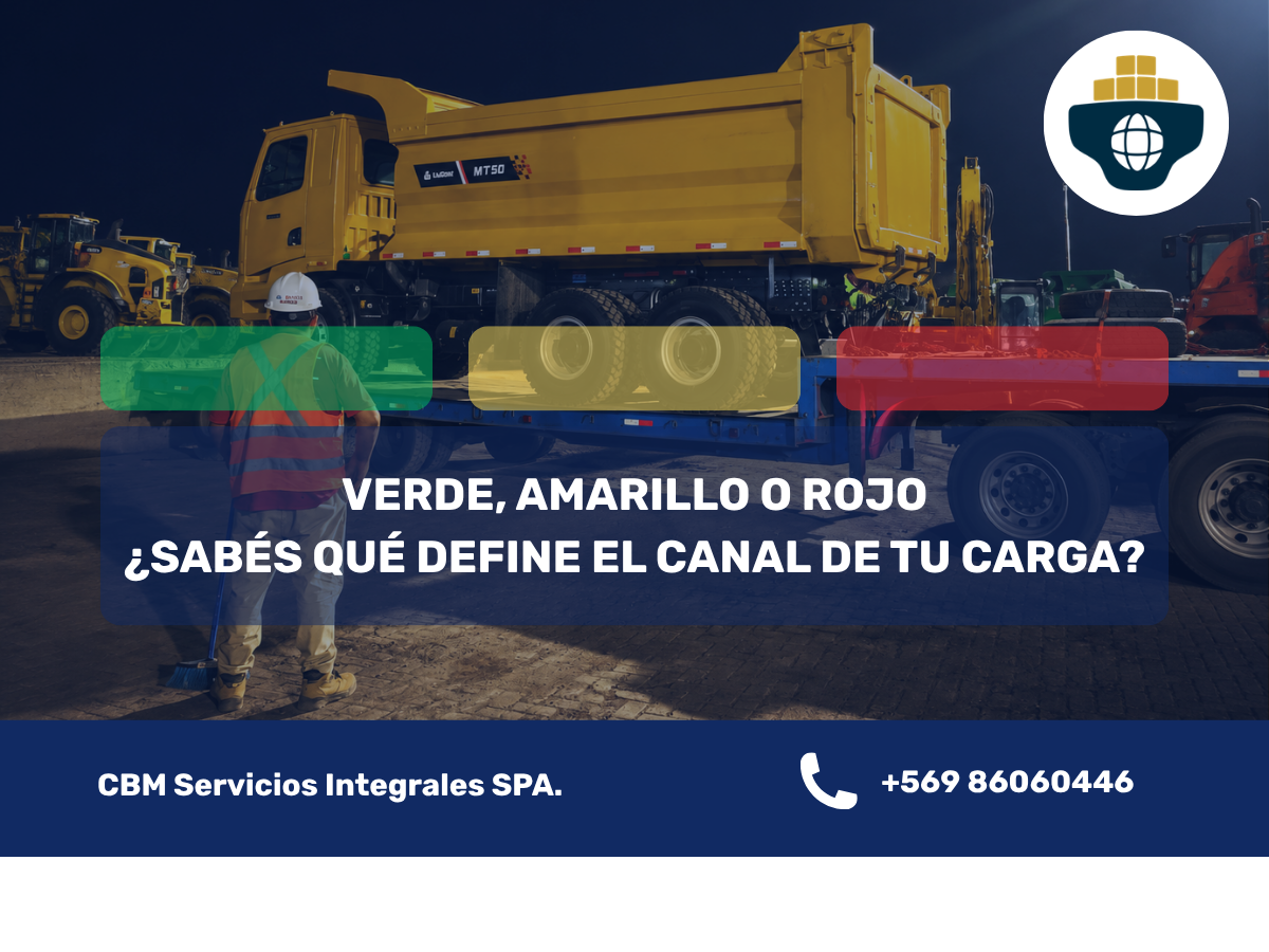 Canal verde, amarillo o rojo en la Aduana boliviana